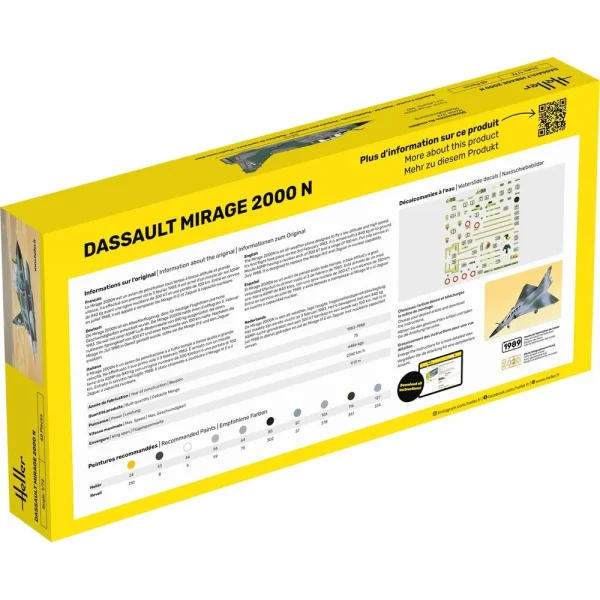 1000563210-1 Heller - STARTER KIT Mirage 2000 N - 56321