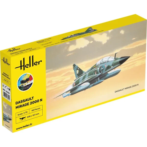 1000563210 Heller - STARTER KIT Mirage 2000 N - 56321