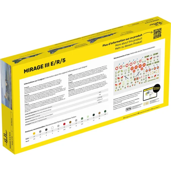 1000563230-1 Heller - STARTER KIT Mirage III E - 56323