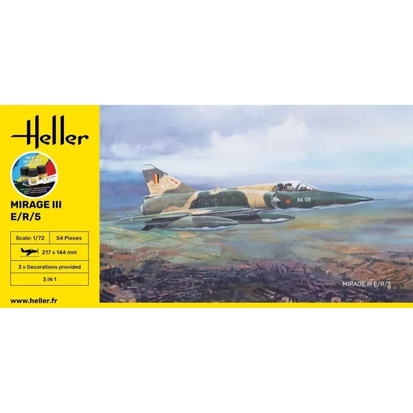 1000563230-2 Heller - STARTER KIT Mirage III E - 56323