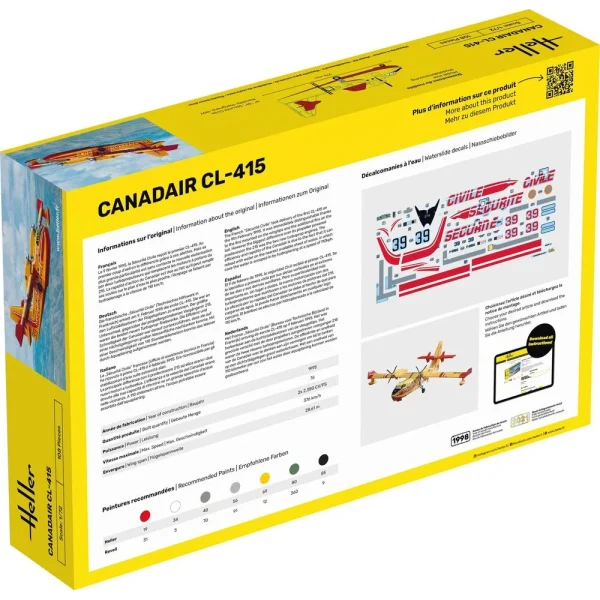Heller - STARTER KIT Canadair CL-415 - 56370