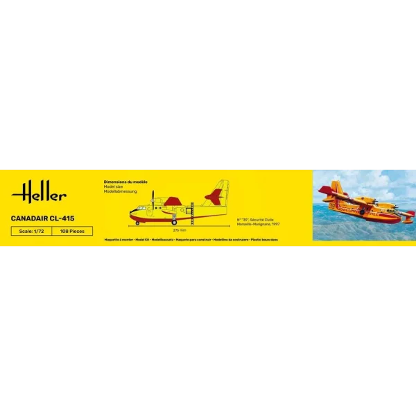Heller - STARTER KIT Canadair CL-415 - 56370