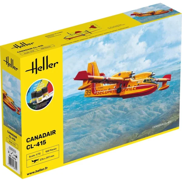 Heller - STARTER KIT Canadair CL-415 - 56370