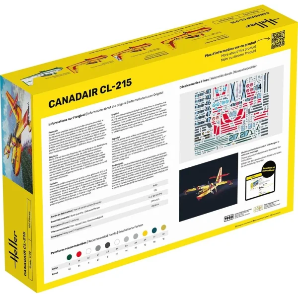 Heller - STARTER KIT Canadair CL-215 - 56373