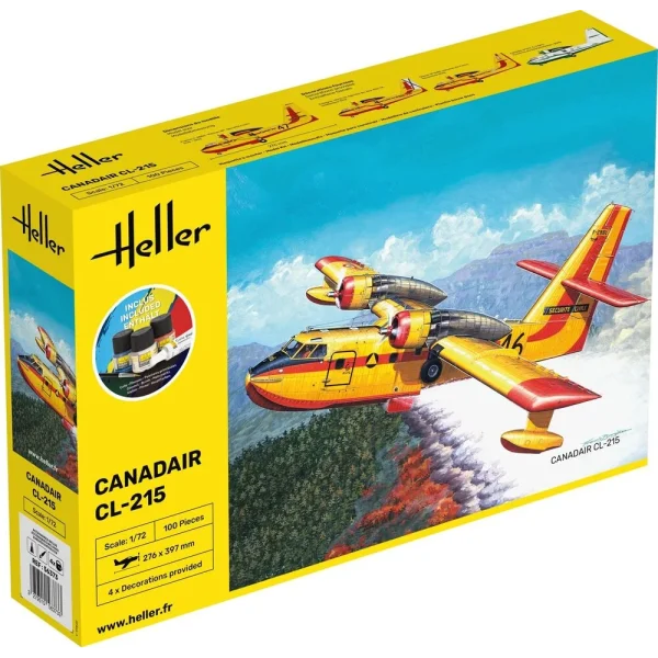 Heller - STARTER KIT Canadair CL-215 - 56373