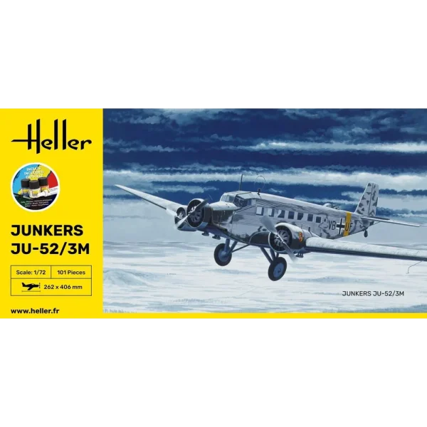 Heller - STARTER KIT Ju-52/3m - 56380