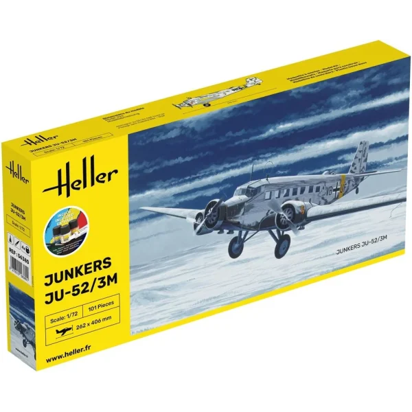 Heller - STARTER KIT Ju-52/3m - 56380