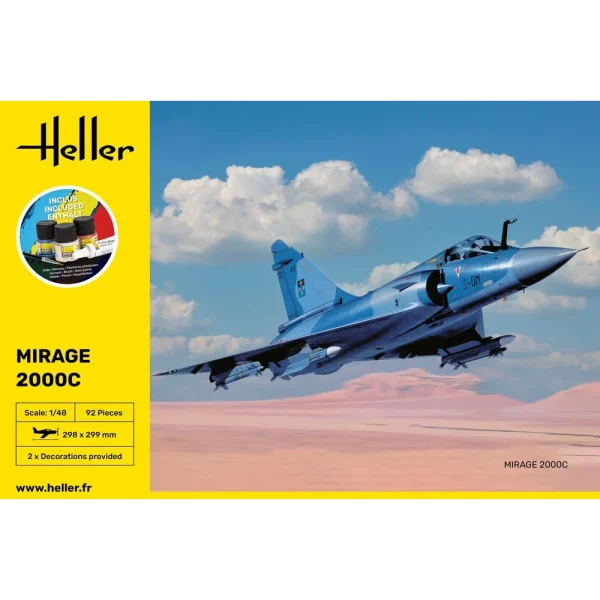 1000564260-2 Heller - STARTER KIT Mirage 2000 C - 56426