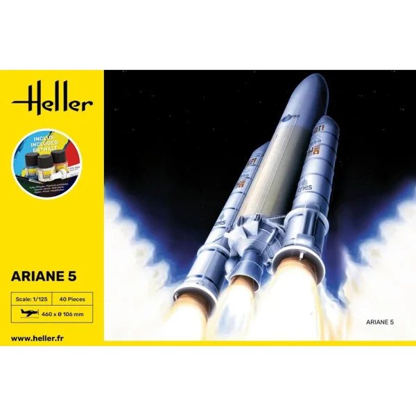 1000564410-2 Heller - STARTER KIT Ariane 5 - 56441