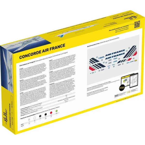 1000564450-1 Heller - STARTER KIT Concorde AF - 56445