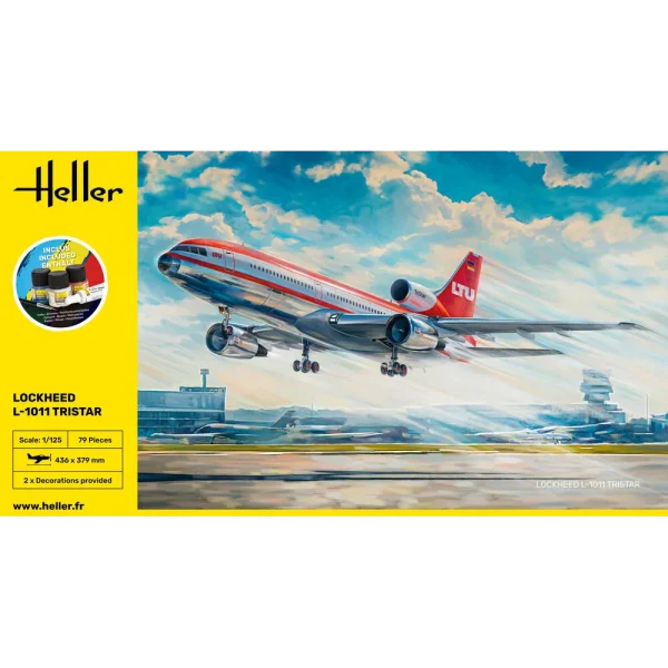 1000564510-2 Heller - STARTER KIT Lockheed L-1011 Tristar - 56451