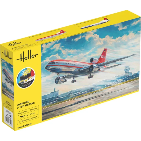 1000564510 Heller - STARTER KIT Lockheed L-1011 Tristar - 56451