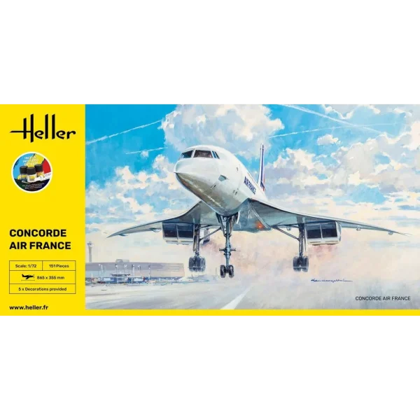 Heller - STARTER KIT Concorde AF - 56469