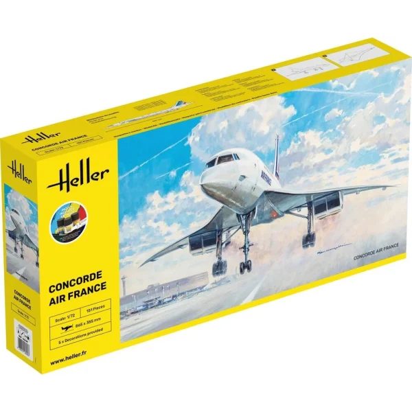 Heller - STARTER KIT Concorde AF - 56469
