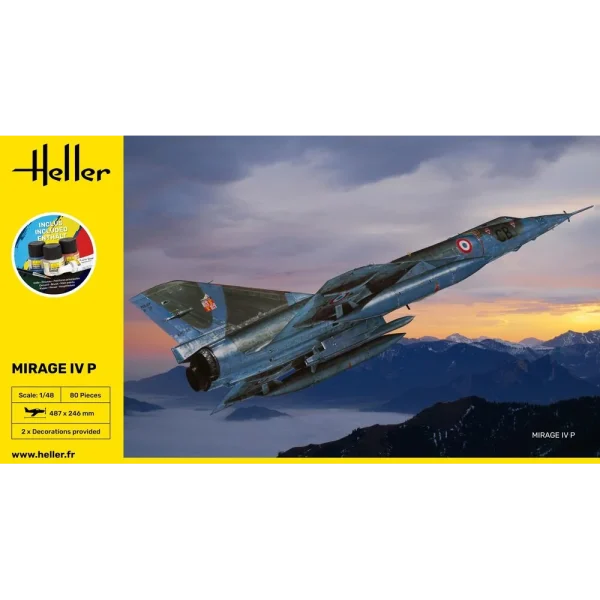 1000564930-2 Heller - STARTER KIT Mirage IV P - 56493
