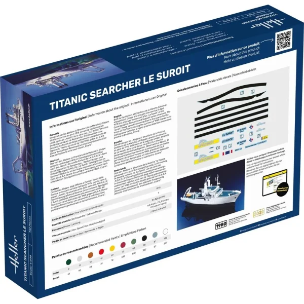 Heller - STARTER KIT Titanic Searcher "Le Suroit" - 56615