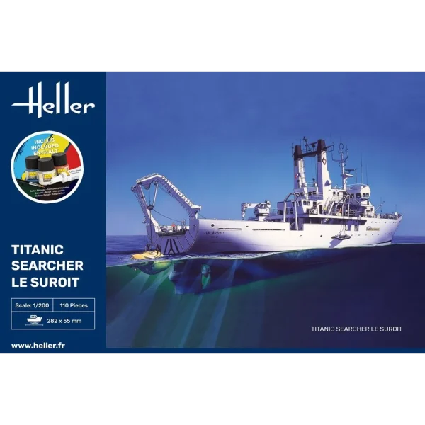 Heller - STARTER KIT Titanic Searcher "Le Suroit" - 56615