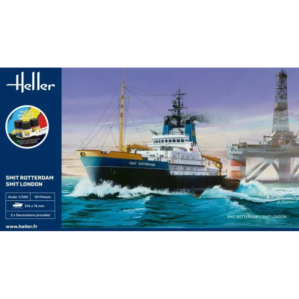 1000566200-2 Heller - STARTER KIT Smit Rotterdam / Smit London - 56620