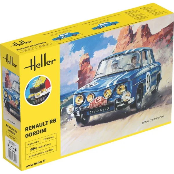 1000567000 Heller - STARTER KIT Renault R8 Gordini - 56700