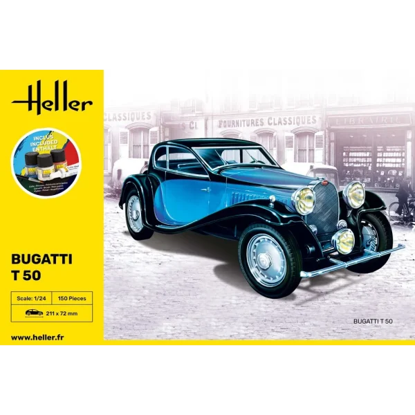 1000567060-2 Heller - STARTER KIT Bugatti T 50 - 56706