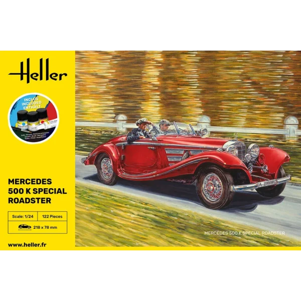 Heller - STARTER KIT 500 K Special Roadster - 56710
