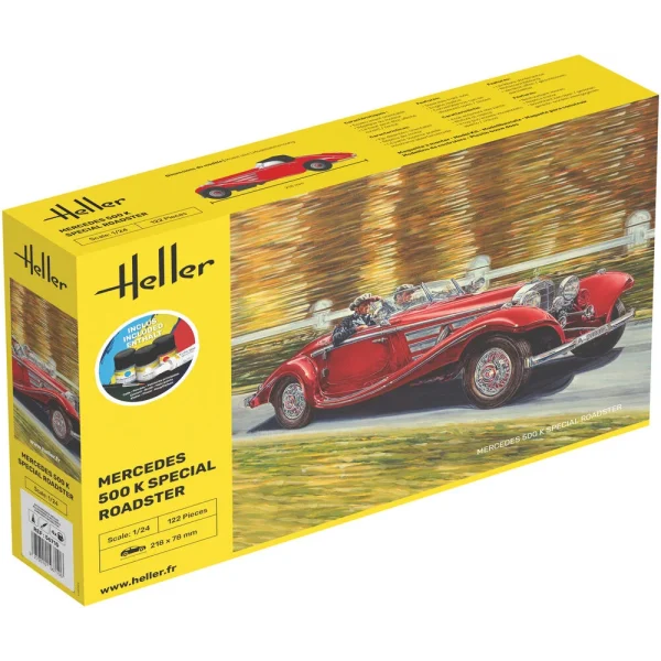 Heller - STARTER KIT 500 K Special Roadster - 56710