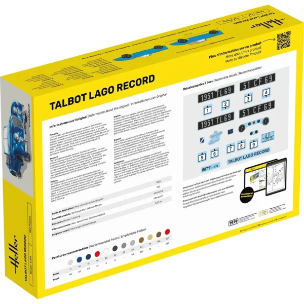 Heller - STARTER KIT Talbot Lago Record - 56711