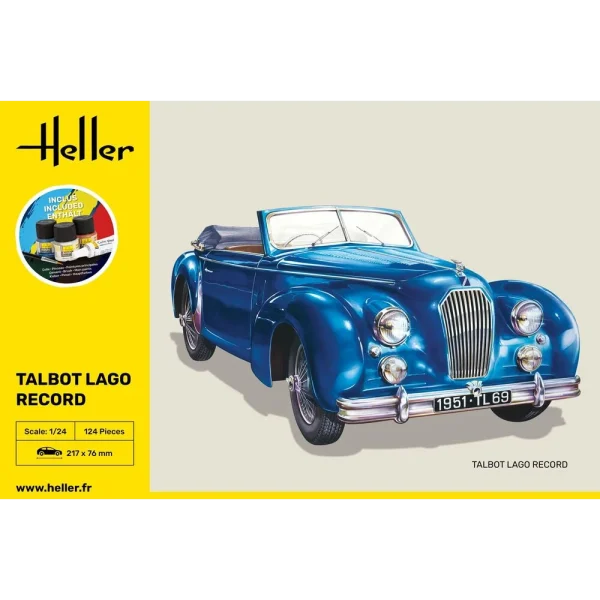 Heller - STARTER KIT Talbot Lago Record - 56711