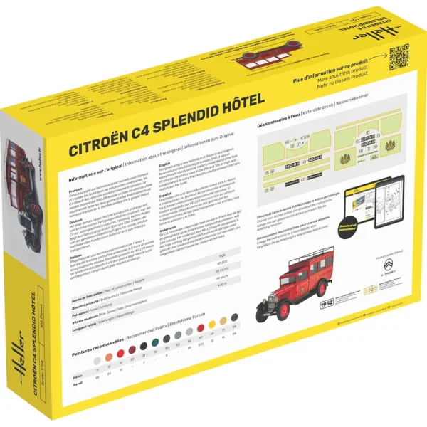 Heller - STARTER KIT Citroen C4 "Splendid Hotel" - 56713
