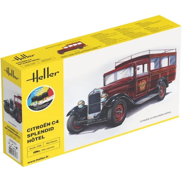 Heller - STARTER KIT Citroen C4 "Splendid Hotel" - 56713
