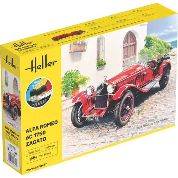 1000567150 Heller - STARTER KIT Alfa Romeo 6C 1750 Zagato - 56715