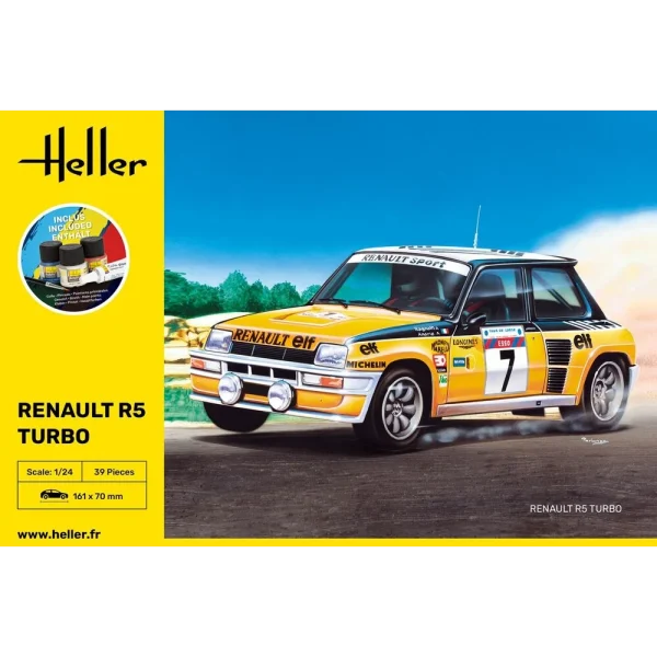 Heller - STARTER KIT Renault R5 Turbo - 56717