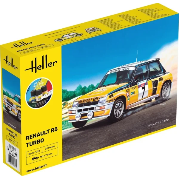 Heller - STARTER KIT Renault R5 Turbo - 56717