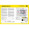 Heller - STARTER KIT Peugeot 905 EV 1 - 56718