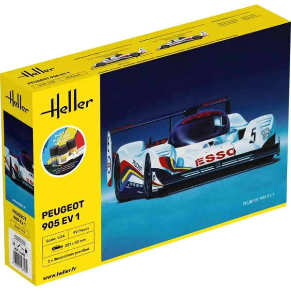 Heller - STARTER KIT Peugeot 905 EV 1 - 56718