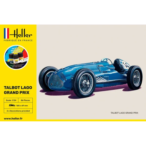 1000567210-2 Heller - STARTER KIT Talbot Lago Grand Prix - 56721