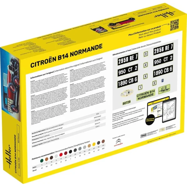 1000567290-1 Heller - STARTER KIT Citroen B14 Normande - 56729