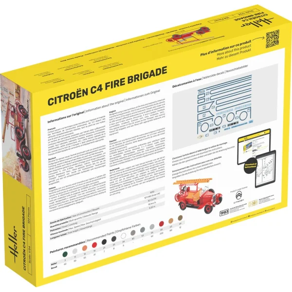 Heller - STARTER KIT Citroen C4 Fire Brigade - 56733