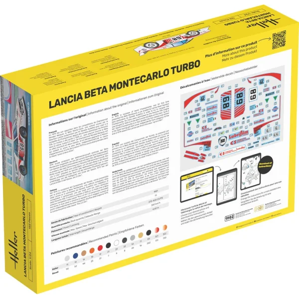 1000567410-1 Heller - STARTER KIT Lancia Beta Montecarlo Turbo - 56741