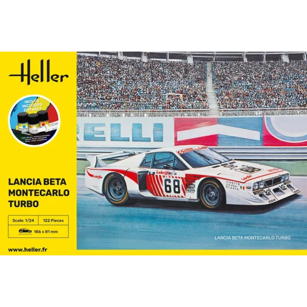 1000567410-2 Heller - STARTER KIT Lancia Beta Montecarlo Turbo - 56741