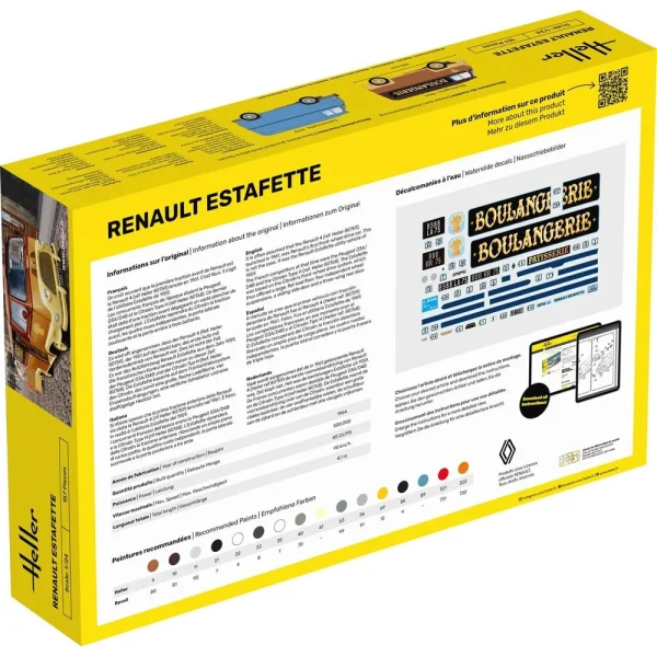 1000567430-1 Heller - STARTER KIT Renault Estafette - 56743