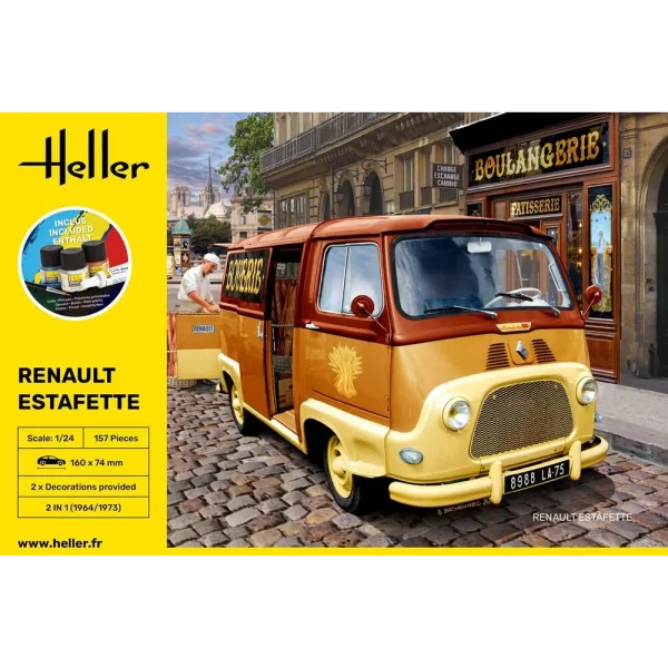1000567430-2 Heller - STARTER KIT Renault Estafette - 56743