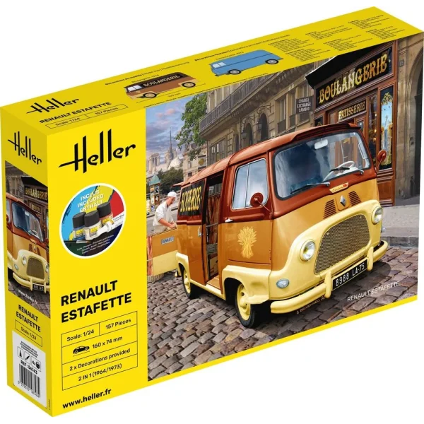 1000567430 Heller - STARTER KIT Renault Estafette - 56743