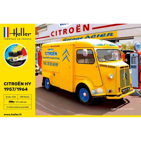 1000567440-2 Heller - STARTER KIT CITROEN HY 1957/1964 - 56744