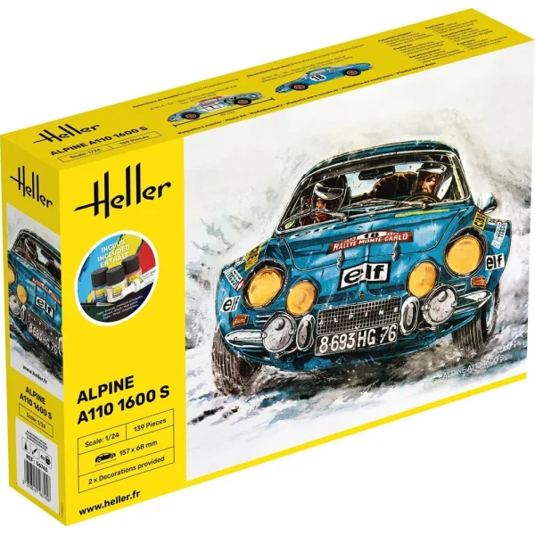 1000567450 Heller - STARTER KIT Alpine A110 (1600S) - 56745