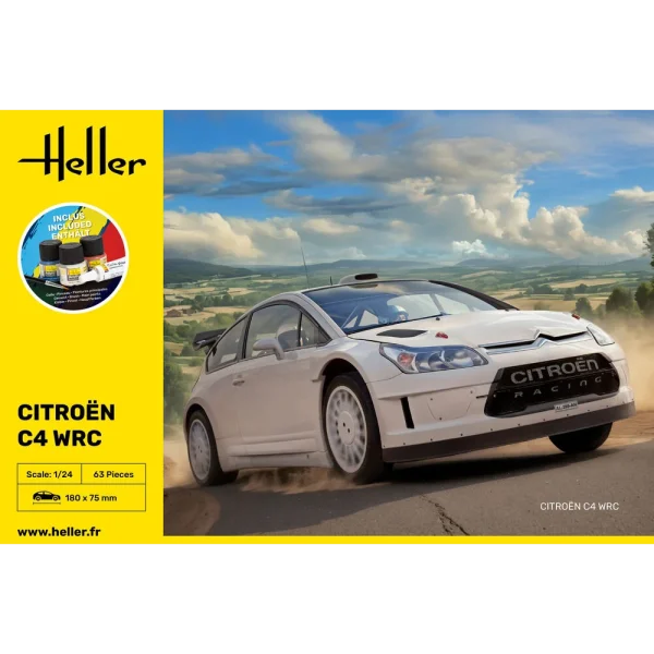 1000567560-2 Heller - STARTER KIT Citroen C4 WRC - 56756