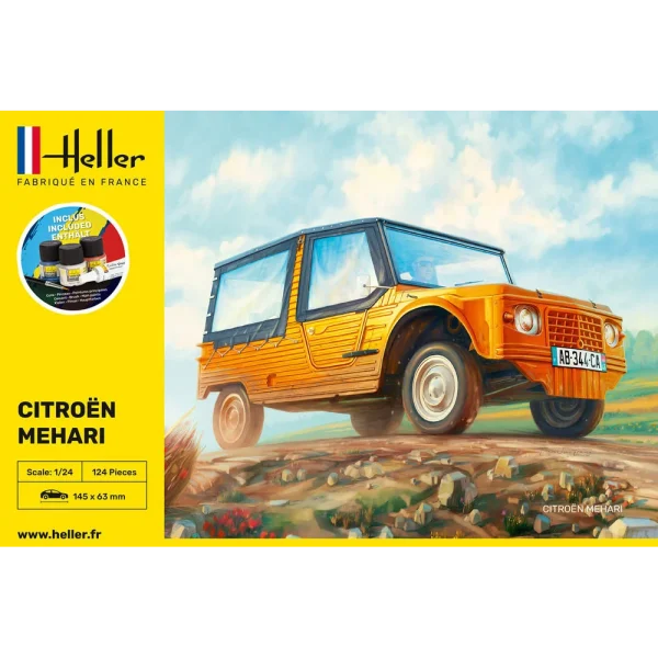 Heller - STARTER KIT Citroen Mehari - 56760
