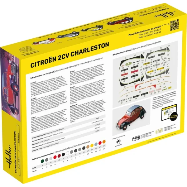 Heller - STARTER KIT Citroen 2CV Charleston - 56766