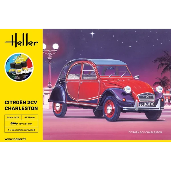 Heller - STARTER KIT Citroen 2CV Charleston - 56766