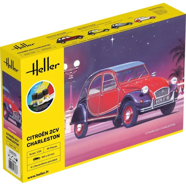 Heller - STARTER KIT Citroen 2CV Charleston - 56766